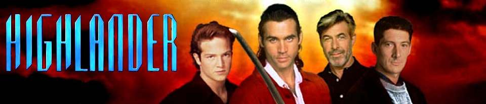 Richie, Duncan, Joe, and Methos are characters in Highlander: The Series