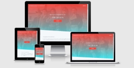multiple screen sizes displaying the redesigned website