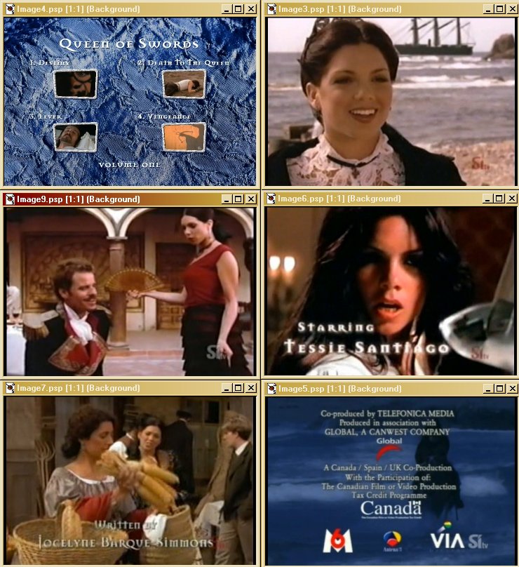 Queen of Swords DVD Screenshots